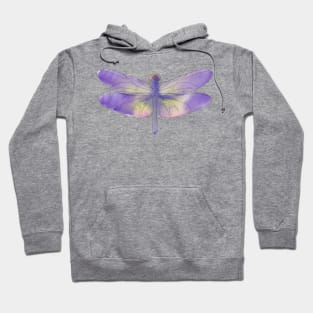 Dragonfly Watercolor Hoodie